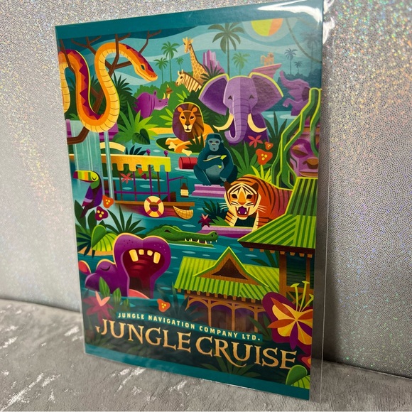 Disney post card jungle cruise Disney land California merchandise collectors - Picture 7 of 7